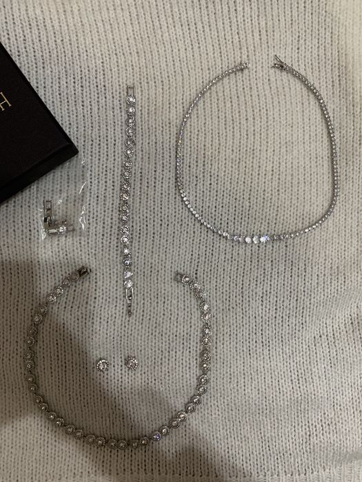 Set colier, brățară și cercei+colier gratis Mayheath