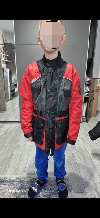 Geaca moto textil copii 10-11 ani