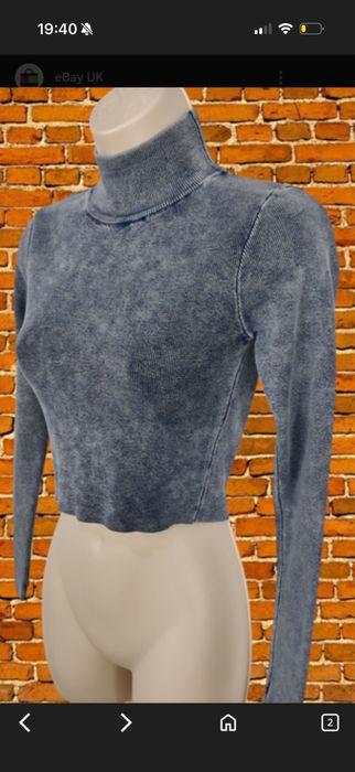 Дамска блуза Zara тип дънкова