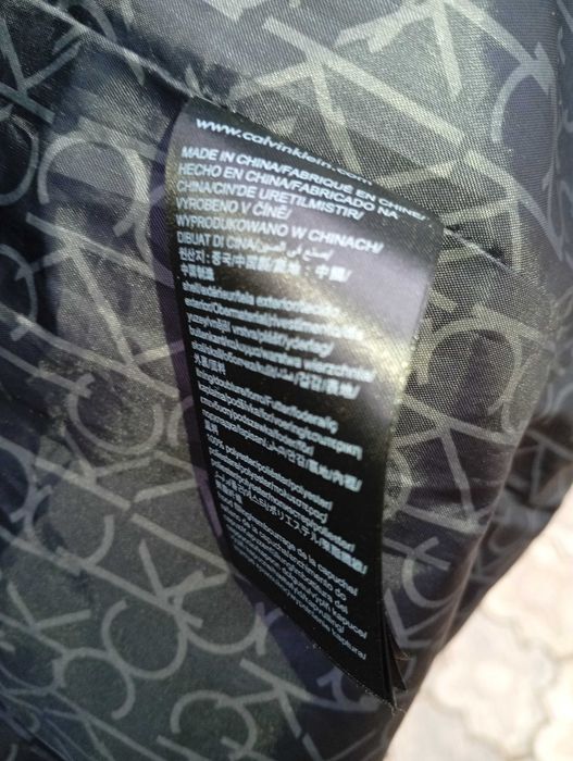 CK Calvin Klein Down & Feather geaca puf real masura M - 100% original