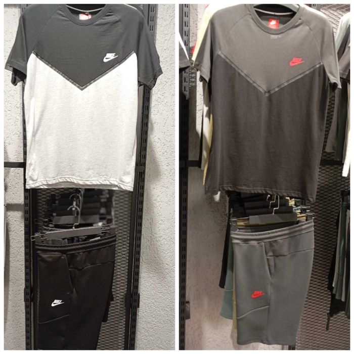 Nike Tech Fleece T-shirt & Short Промо комплект