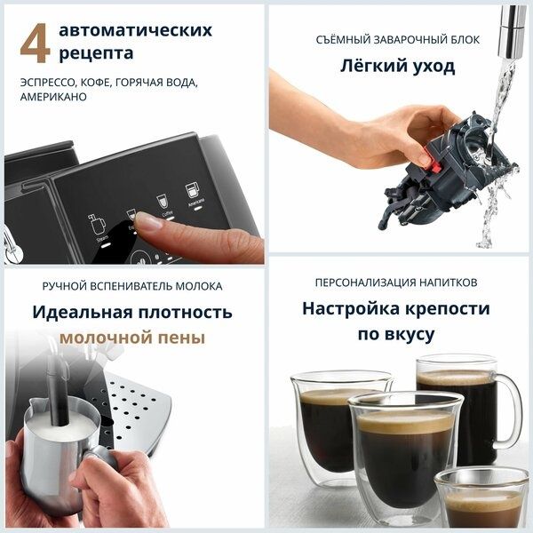 Автоматическая кофемашина DeLonghi Magnifica Start ECAM220.22. GB