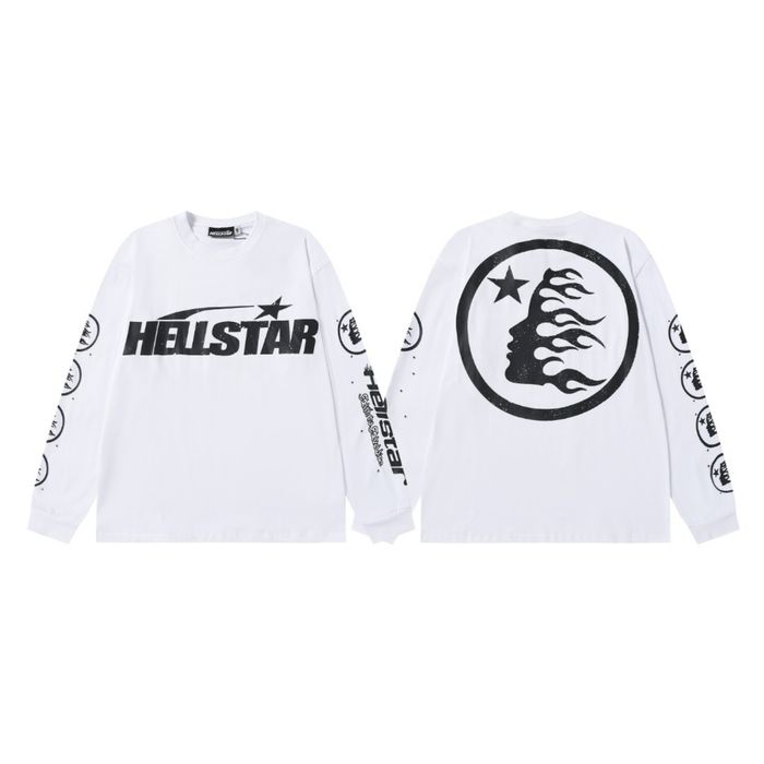 Bluza Cu Maneca Lunga Hell Star Alba