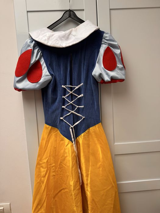 Rochie carnaval Alba ca Zapada/ Rapunzel