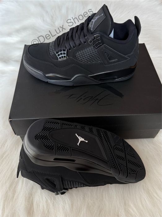 Air Jordan 4 Retro Black Cat Full Box Verificare Colet 36-45