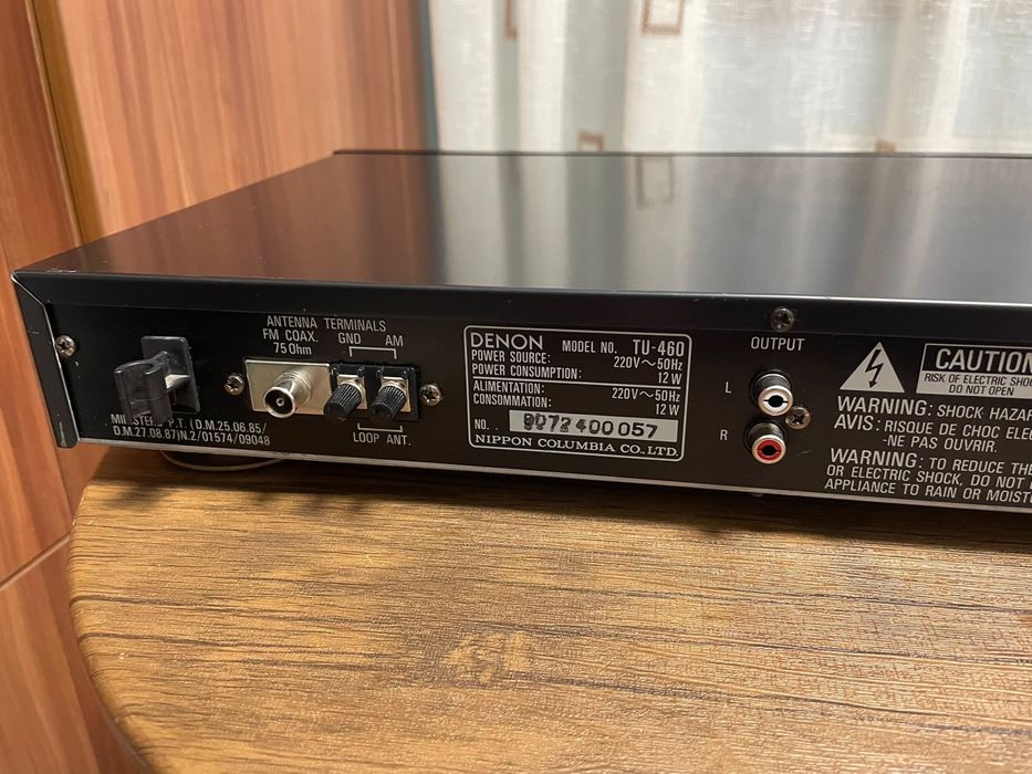 Denon TU-460 Stereo Tuner FM/AM