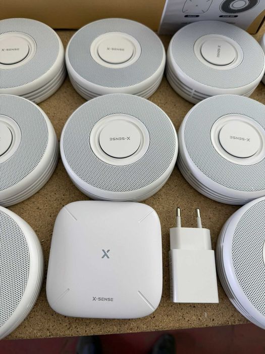Set 12 Detectoare de Fum Smart WiFi X-Sense XS0BMR121