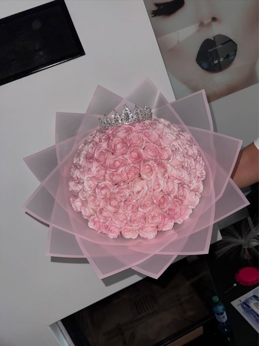 Buchet trandafiri de sapun