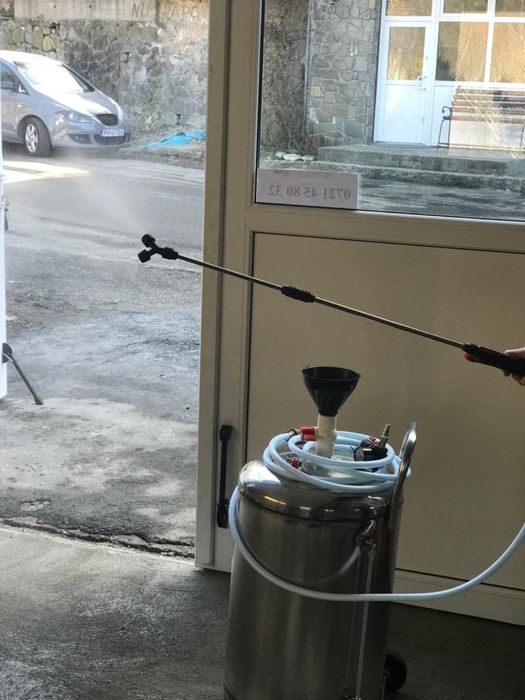 Nebulizator de aer cu rezervor de 80L din inox