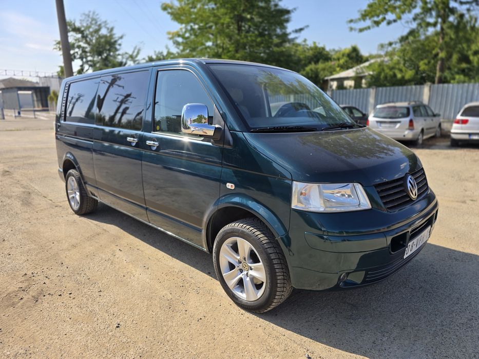 Vw transporter t5  4motion.  Dublu-cabina  Lung.   4x4