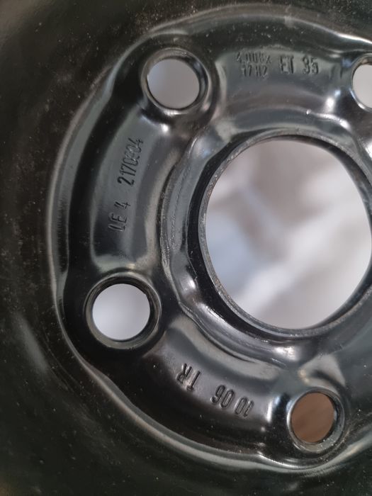 Roata de rezerva slim 5x112 et35 125/80/r17 Audi A4 B6 B7 8E0601027C