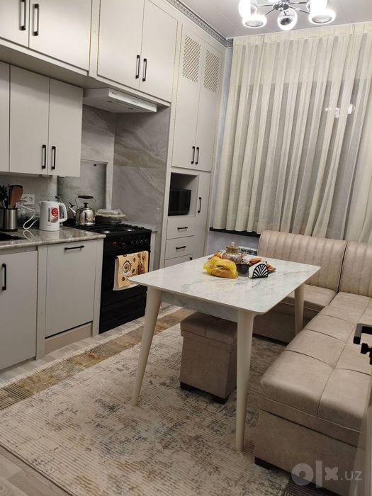Uchtepa tumani O'rikzor residence. 5-qavat, 70kv, 3 xona, 2 ta sanuzel