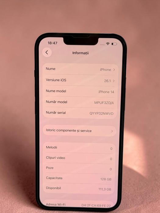 iPhone 14 Pret 1100 lei