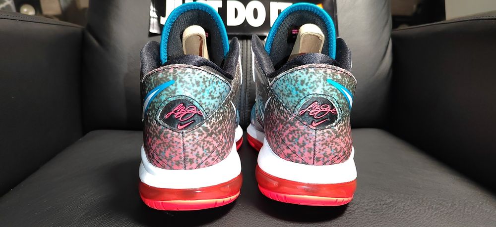 Nike Lebron VIII V/2 Miami Nights, номер 44