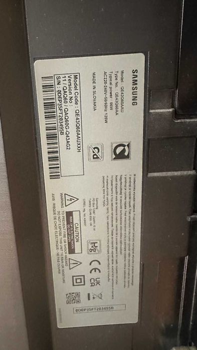 Телевизор samsung за части
