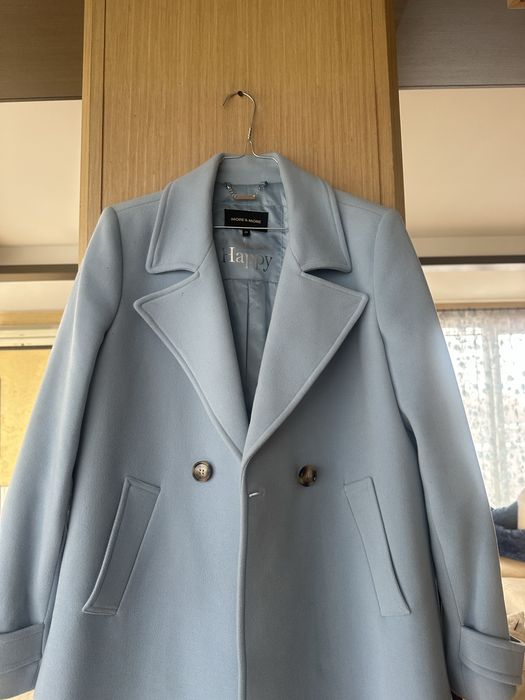 Светлосиньо палто