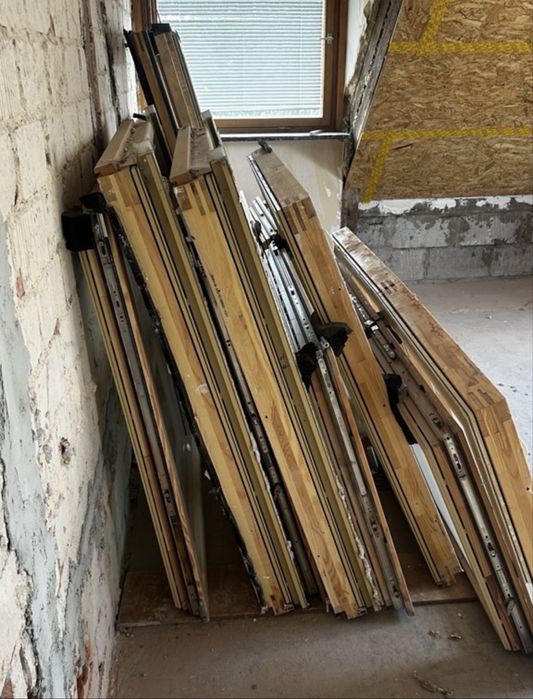 Ferestre lemn aluminiu  termopan mai multe dimensiuni Germania Garantie