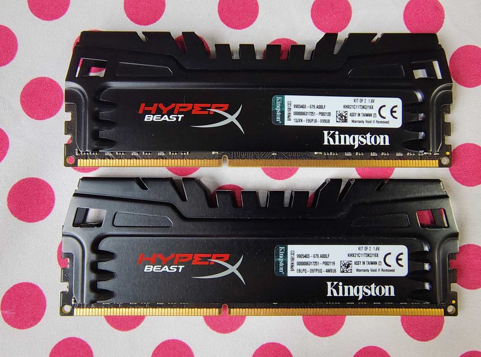 Kit Memorie Ram DDR3 Kingston HyperX Beast 16 GB (2X8) 2133Mhz Desktop