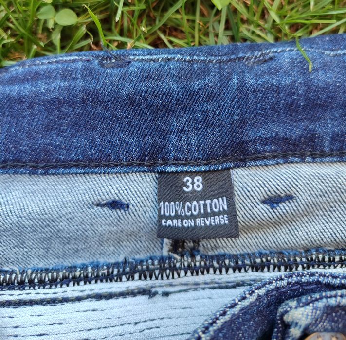 Vând pantaloni moto, material blugi