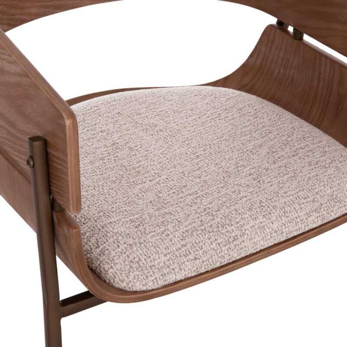 Стол, HM18254.01, Орех, Polywood, 55.5х55х72см.