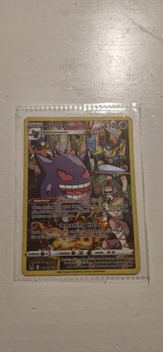 Vand pokemon card Gengar