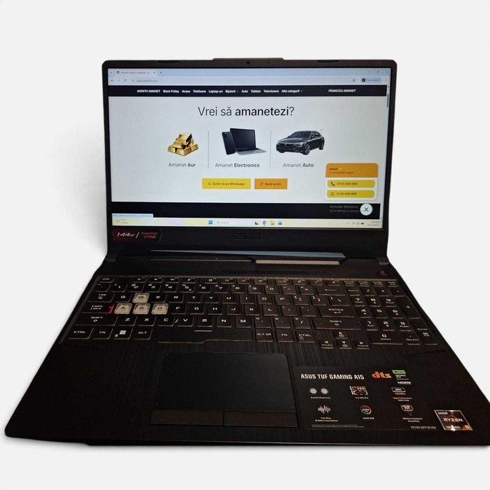 Asus Tuf A15 Ryzen 5 7Th Rtx 3050 4Gb / Amanet Cashbook Deva