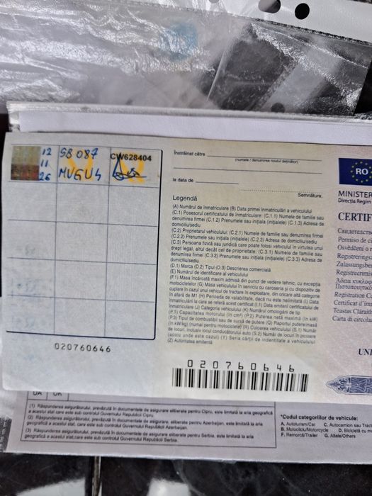 Vând Mazda 6,an fabricație 2009,km 270 643,primu proprietar