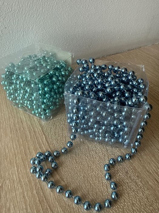 Бусы на елку б/у