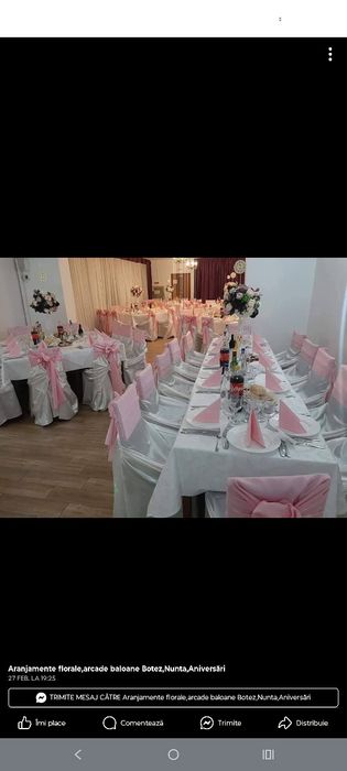 Aranjamente florale/Arcade baloane/Foto/Video pentru evenimentul tau !