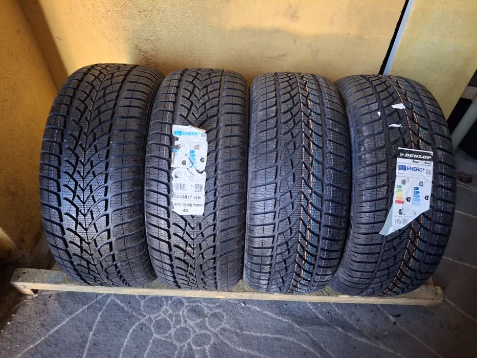 225 45 17 Dunlop DOT 2023 / 2024 iarna runflat NOI