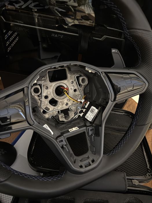 Volan Arteon / Golf 8 Rline cusatura albastra, Gti ( passat tiguan )