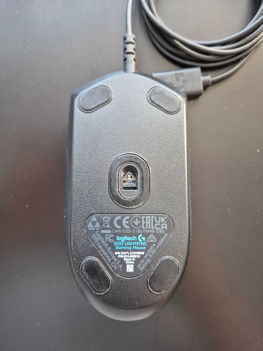 Геймърска мишка Logitech G102 Lightsync