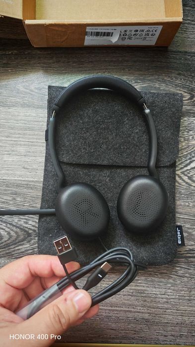 Стерео Слушалки с микрофон Jabra Evolve2 30 SE Stereo, MS, USB-C/A, Черни