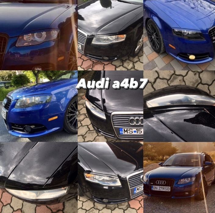 Pleoape pleoapa far faruri audi A3 7P 8P A4 B6 B7 B8 E avant S Line