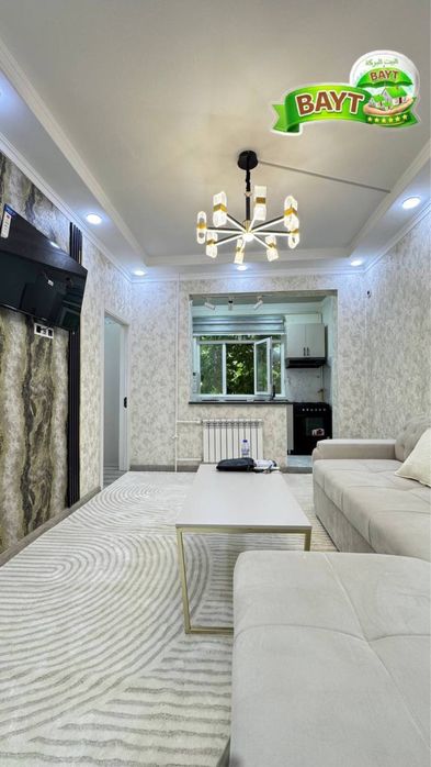 2в3/1/4, Чиланзар 3, Метро ХАМЗА, Евро+Меб+Тех продаётся квартира ~