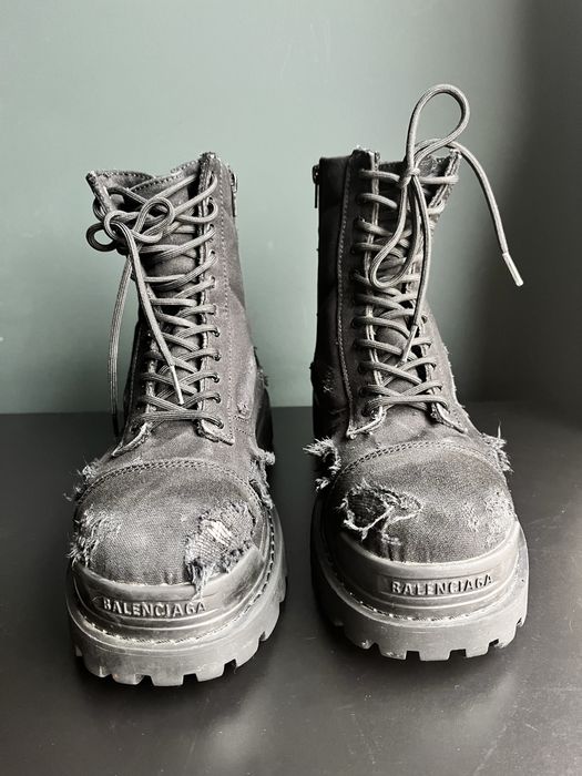 Ghete Balenciaga Combat Strike Boots 43