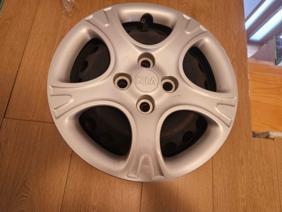 Jante cu capace originale Kia Picanto / Rio Hyndai i10/i20