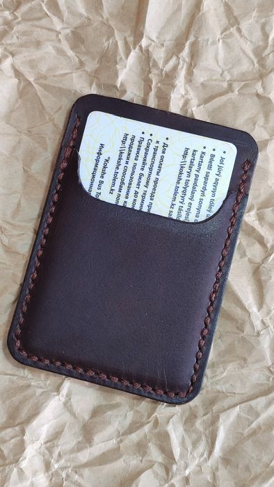 Кардхолдер кожанный