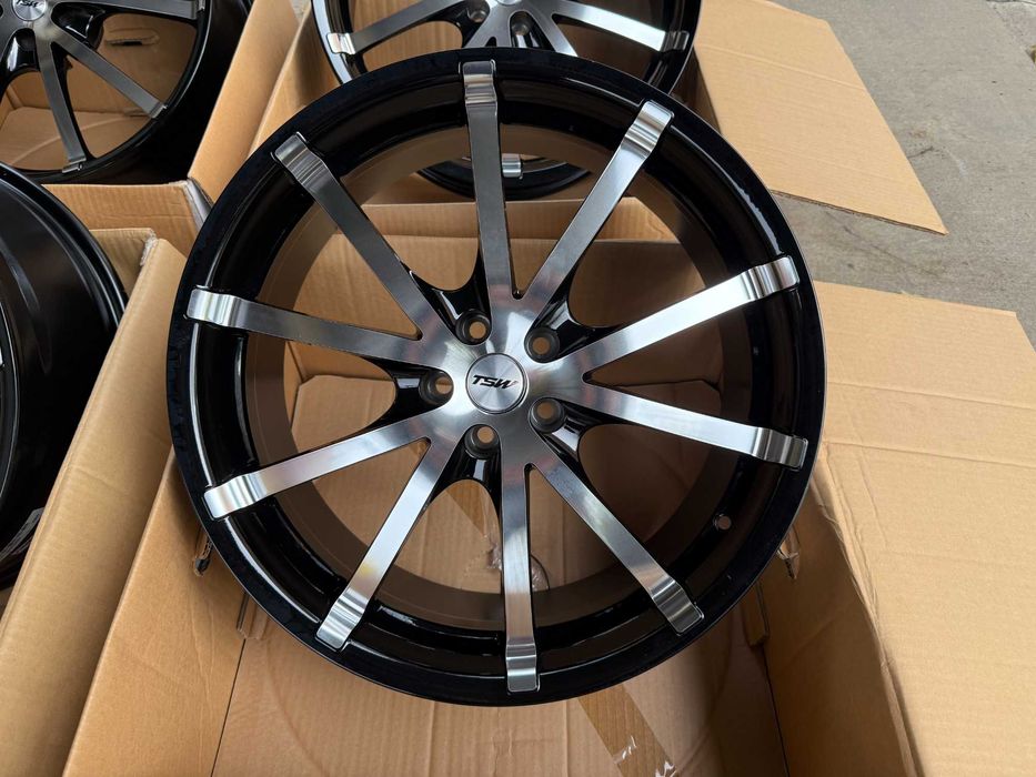 4 бр. чисто нови алуминиеви джанти TSW ROCKET 19'' 5x100 ET32, 8J