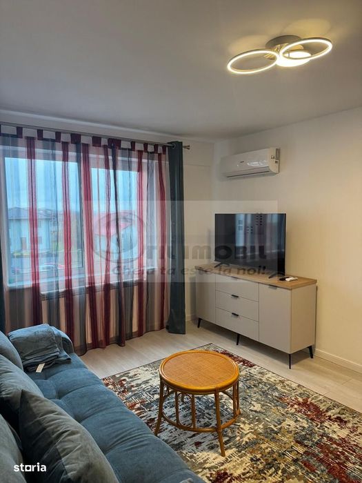 Apartament 1 camera de inchiriat Valea Lupului Iasi, bloc nou