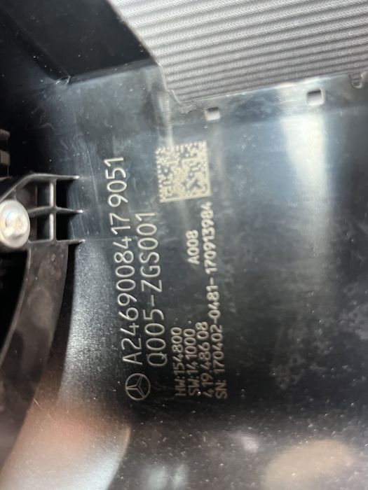 Лентов кабел / Датчик ъгъл за Mercedes A B Cla class w176 w246