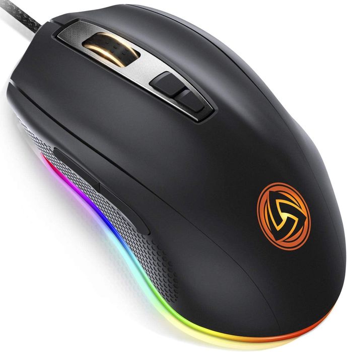 Mouse gaming LUDOS FLAMMA RGB 10,000 Dip,sigilat