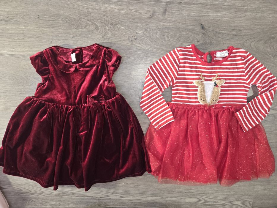 Set rochite craciun 12-18 luni