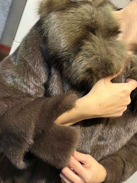 Норковая шуба зимняя