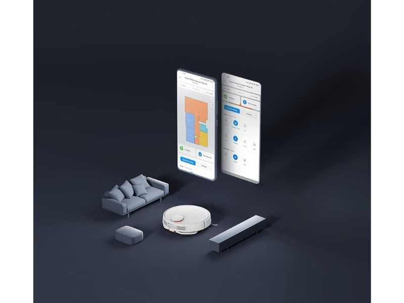 Робот Прахосмукачка с Моп Xiaomi Mi Robot Vacuum-Mop 2S