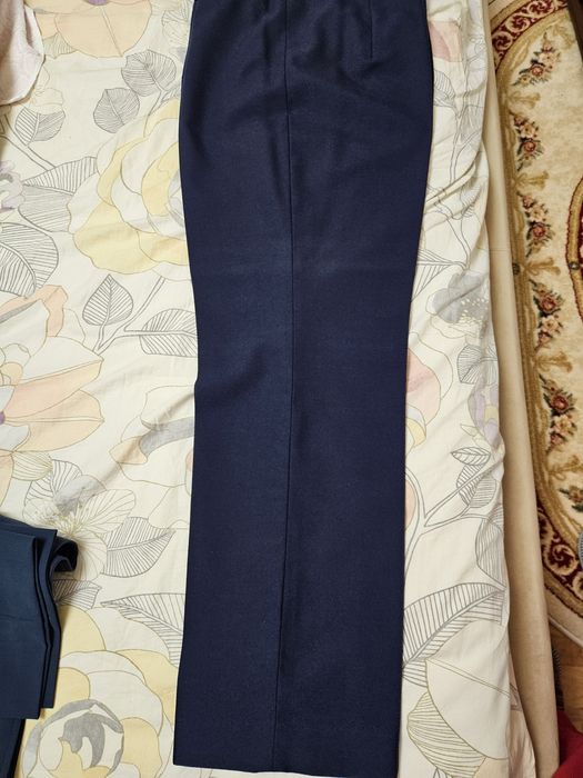 costum taior din stofa de lana cu pantanon