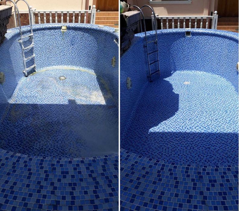 Чистка, мойка любого бассейна (реставрация). Ремонт. Недорого.