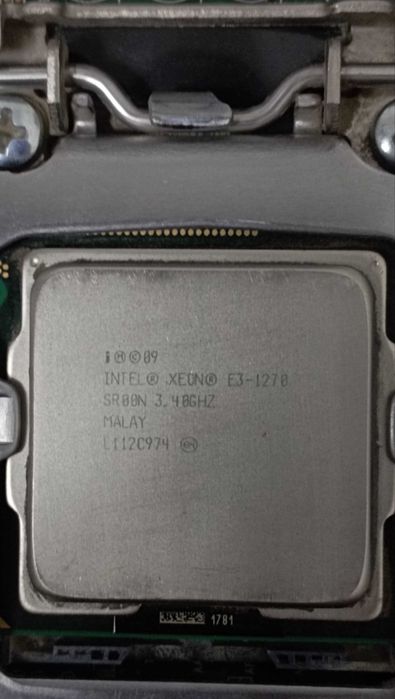 Процессор Intel Xeon E3-1270 + материнка DELL 1155 + 20 ГБ RAM