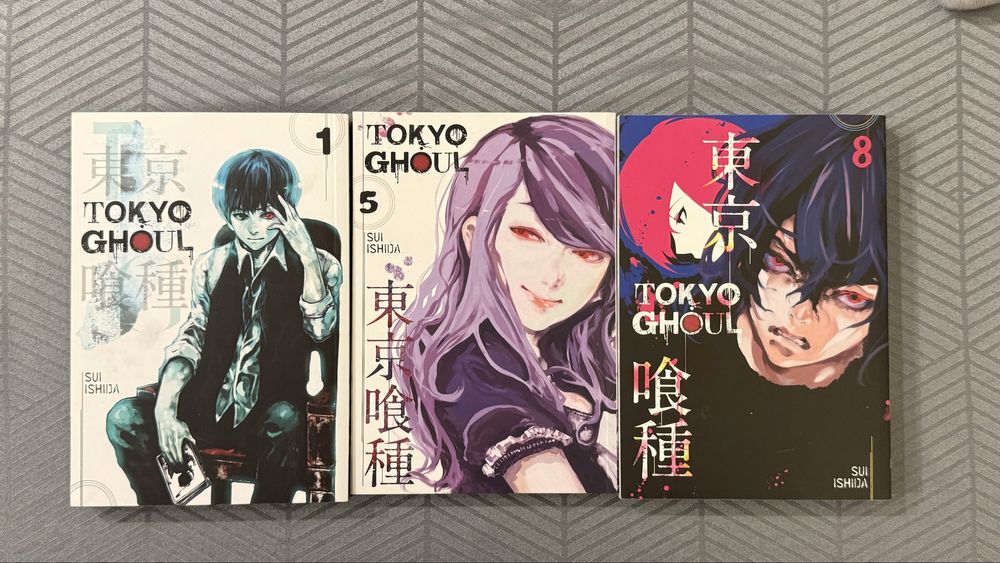 Манга-Tokyo Ghoul,Demon Slayer,Burn The Witch,