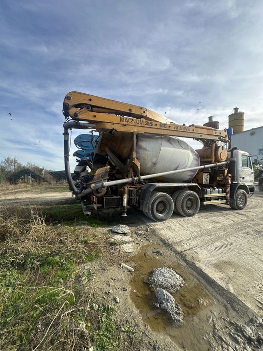 Pompa de beton cifa autobetoniera